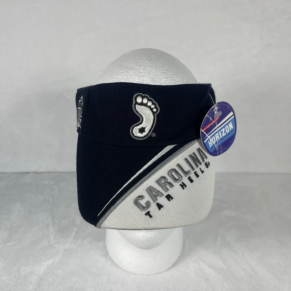 Vintage Big Boy North Carolina Tar Heels Youth Visor Hat College Adjustable NWT
